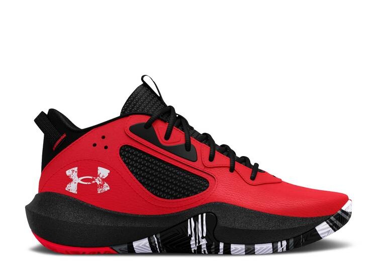 

Кроссовки Under Armour LOCKDOWN 6 GS 'RED BLACK', красный