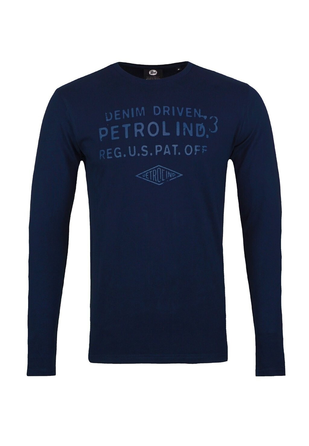 

Рубашка с длинными рукавами MIT RUNDHALS UND LOGO-PRINT Petrol Industries, цвет blau