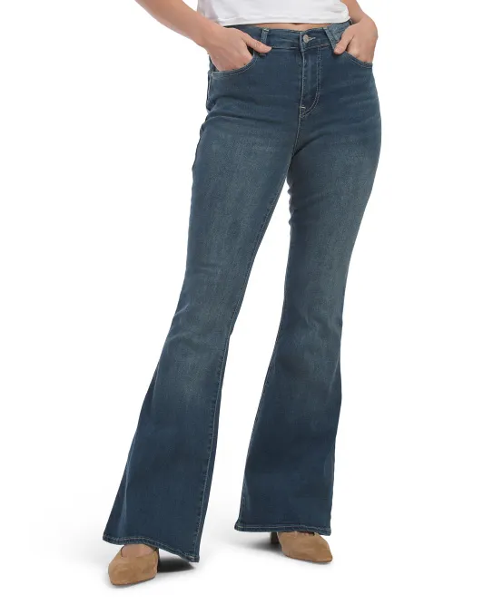 

Винтажные расклешенные джинсы Charlie с высокой посадкой True Religion, цвет Medium Heavenly Wash