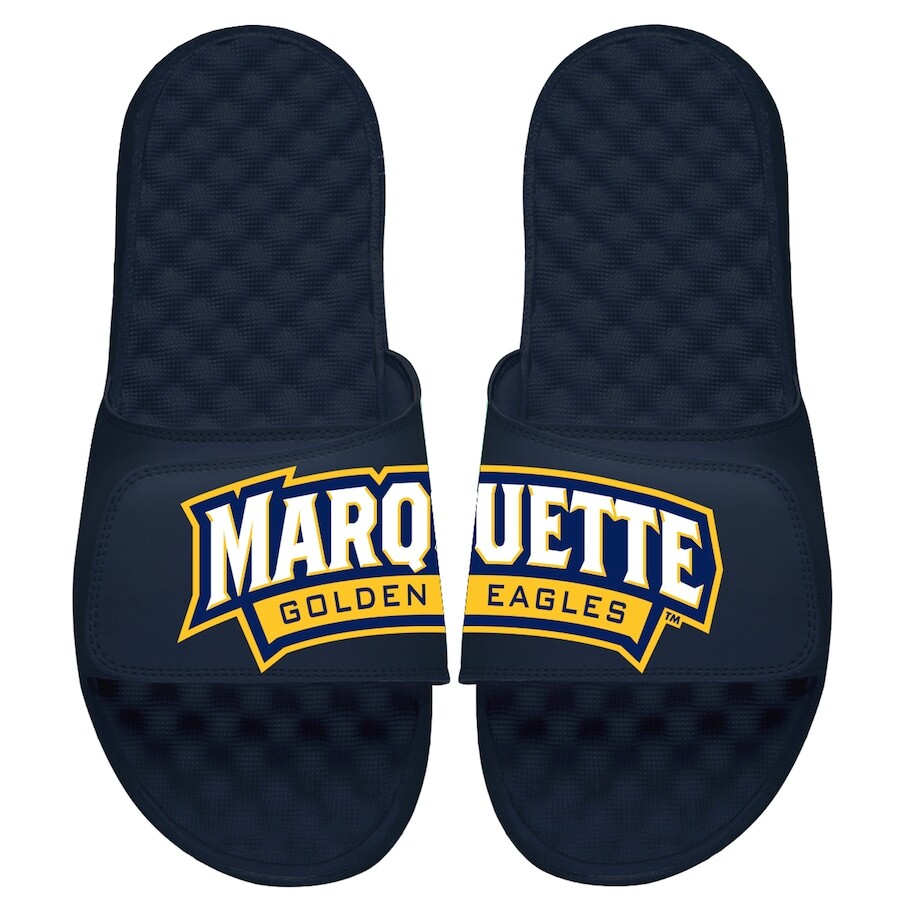 

Шлепанцы ISlide Marquette Golden Eagles, нави