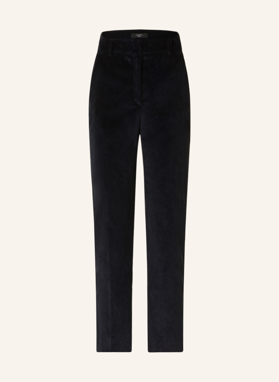 

Вельветовые брюки WEEKEND MaxMara MARRUCA, темно-синий