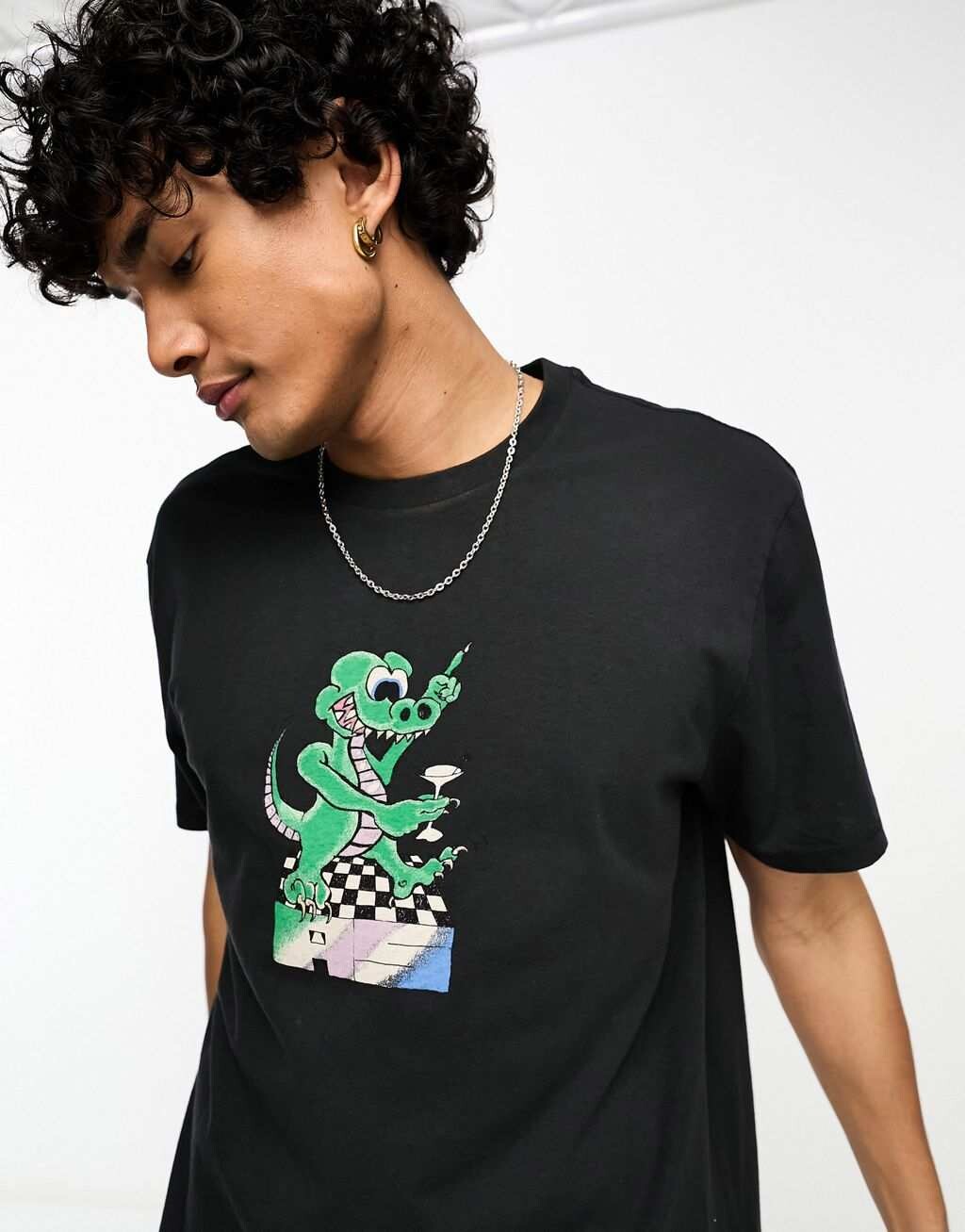 

Черная футболка AllSaints Lounge Lizard, Черный