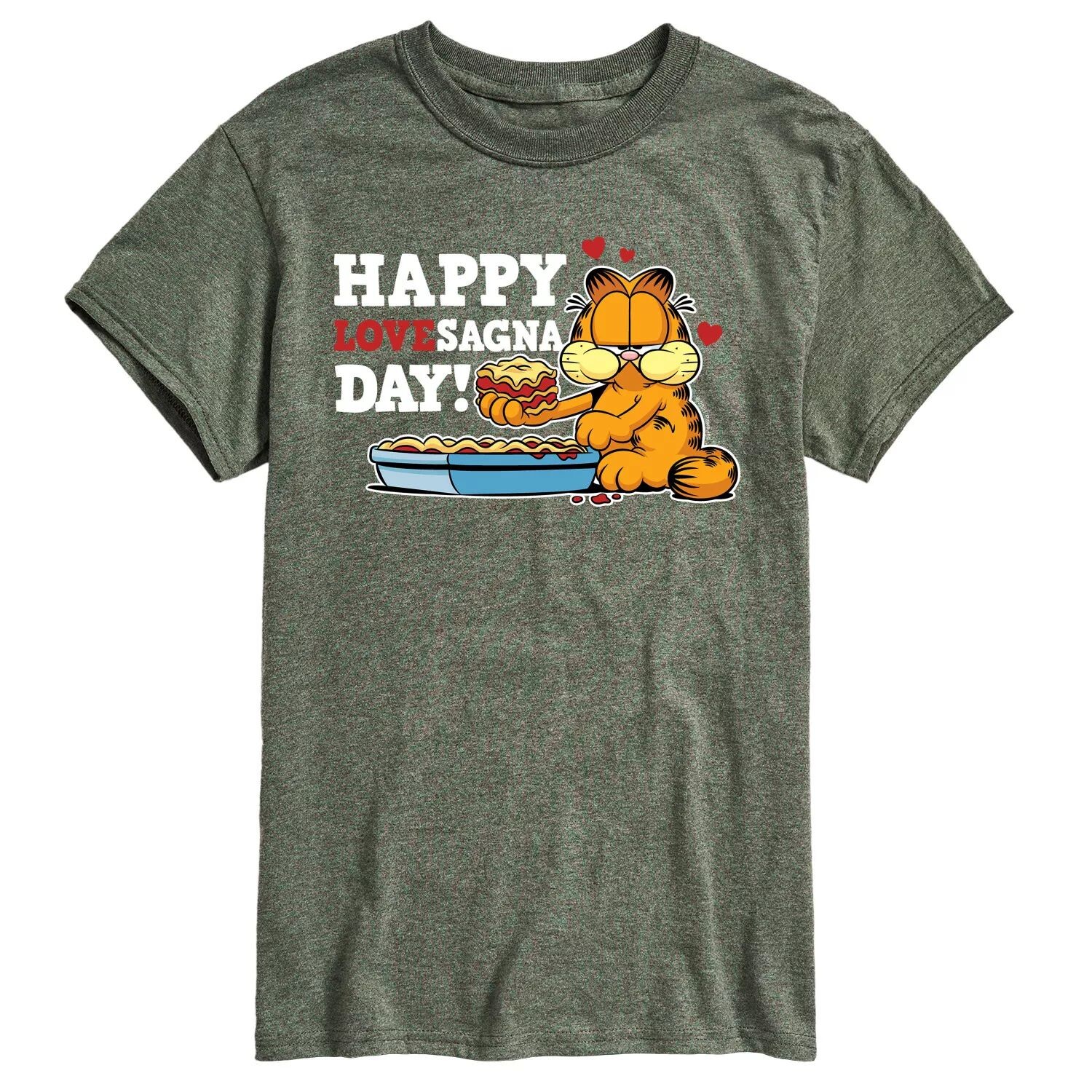 

Мужская футболка Garfield Happy Lovesagna Day Licensed Character