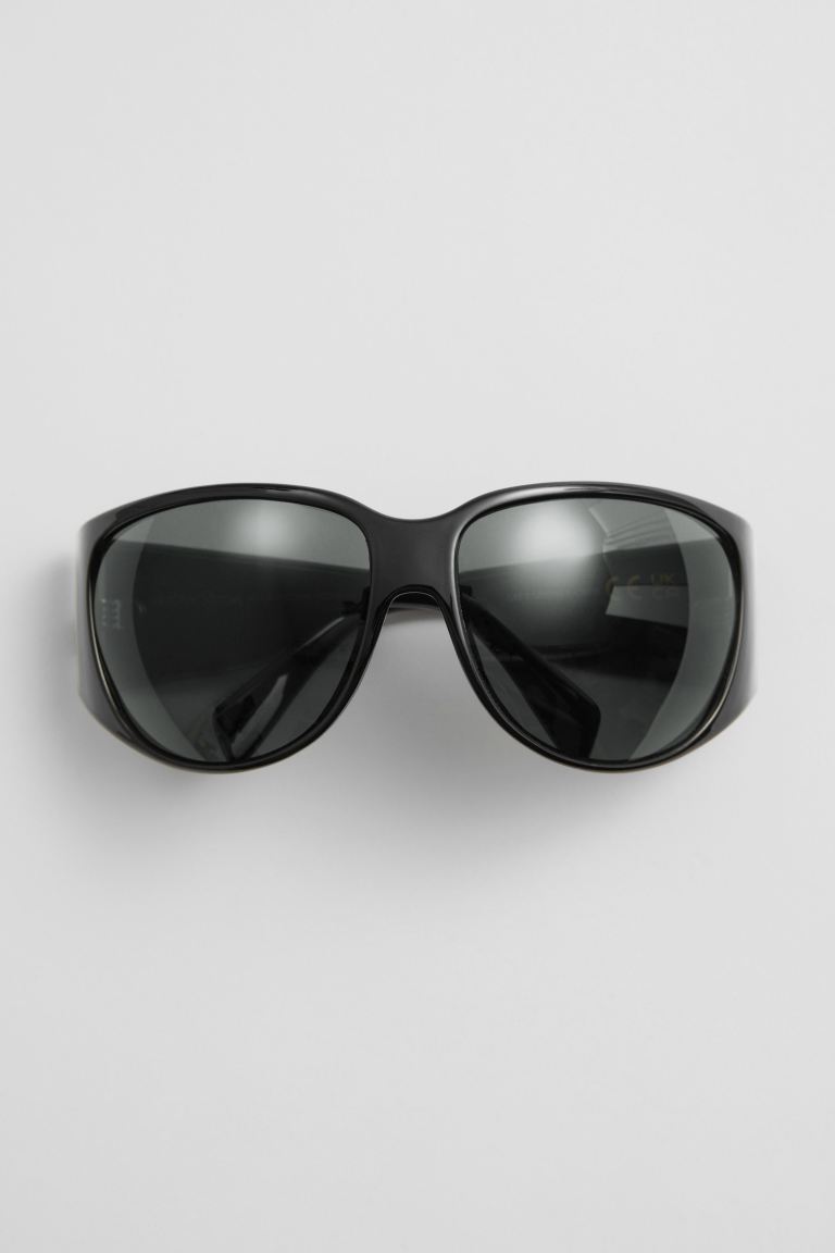 Круглые солнцезащитные очки и другие истории H&M, черный