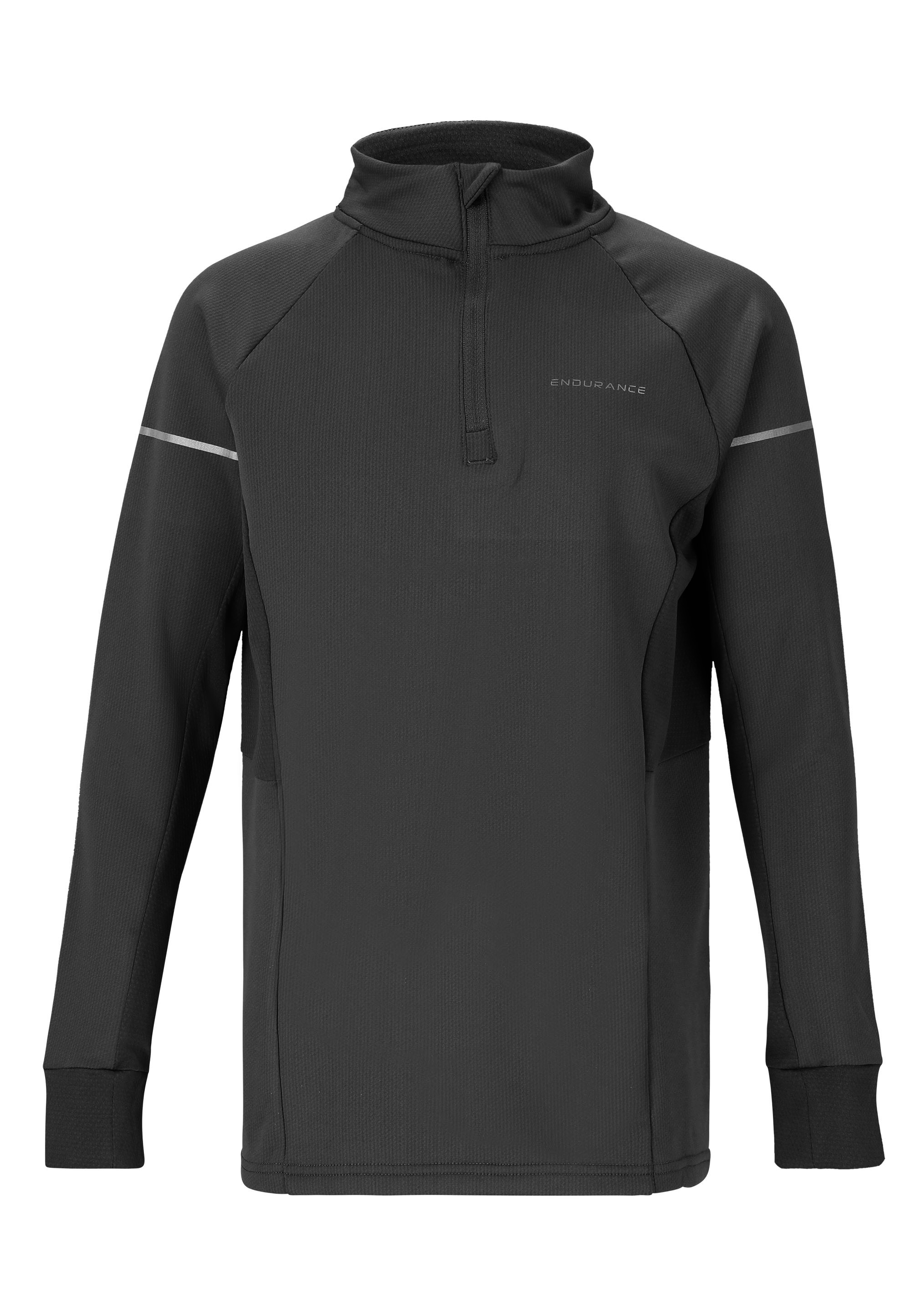 Пуловер Endurance Midlayer Kredly, цвет 1001 Black