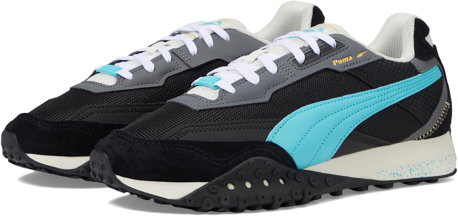 

Кроссовки Blacktop Rider Lithium PUMA, цвет PUMA Black/Team Aqua