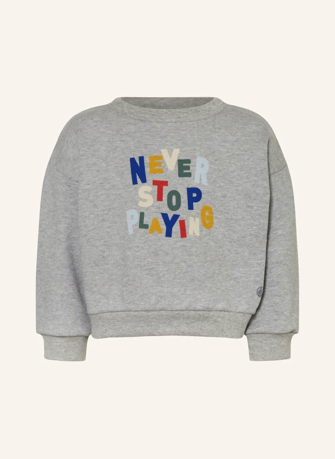 

Толстовка маг Petit Bateau, серый