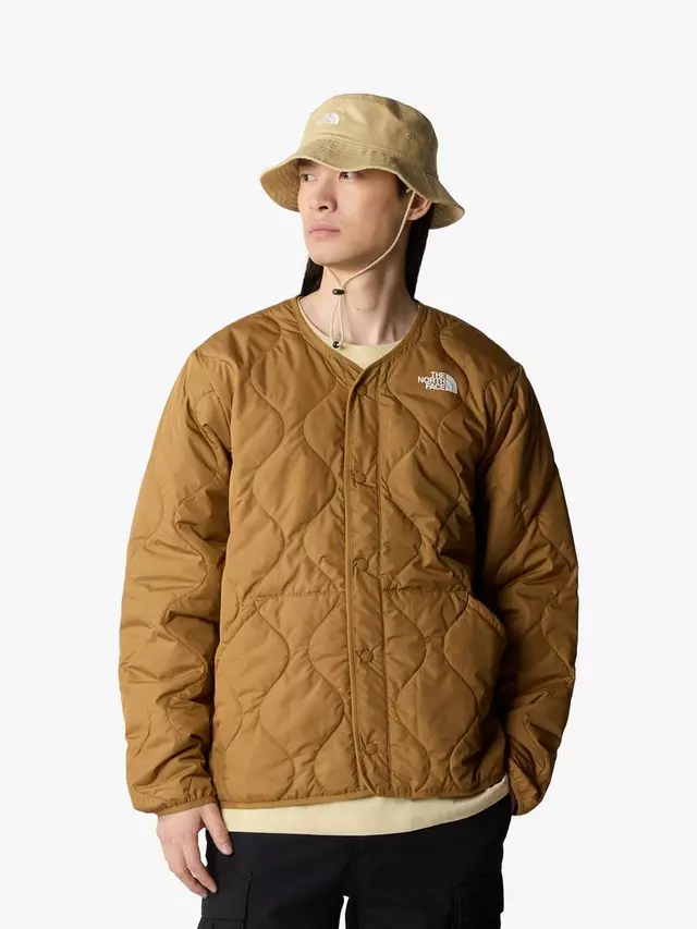 

Куртка The North Face Ampato Quilted, коричневый