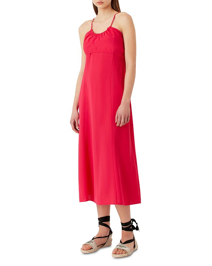Платье миди с круглым вырезом Armani цена и фото