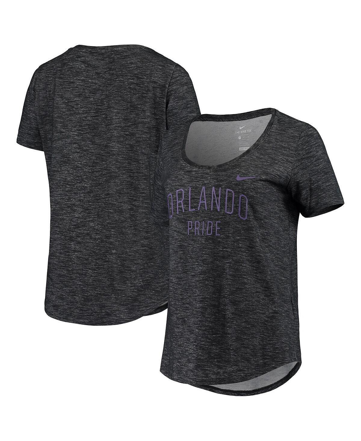 

Женская черная футболка Orlando Pride Dry Slub Performance Nike, черный