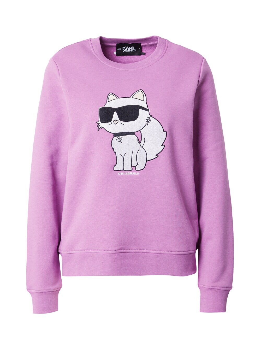 

Толстовка Karl Lagerfeld Choupette, орхидея
