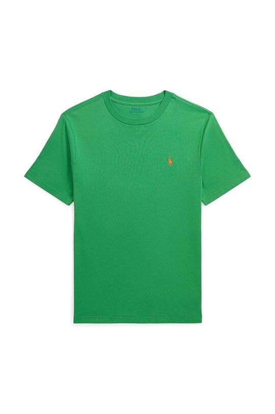 

Хлопковая футболка для детей Polo Ralph Lauren, зеленый