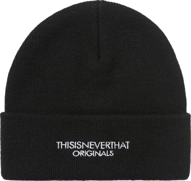 

Шапка thisisneverthat FR Logo 'Black', черный