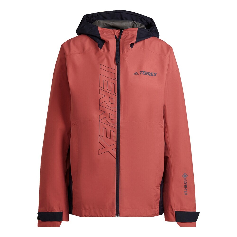 

Узкая уличная куртка Adidas GORE-TEX Paclite, красный