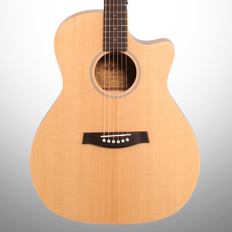 Электрогитара Schecter Deluxe Acoustic Guitar, Natural Satin