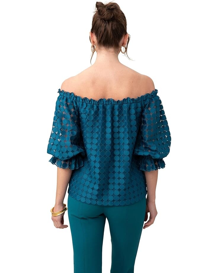 

Топ Trina Turk Equinox 3 Top, цвет Bethesda Blue
