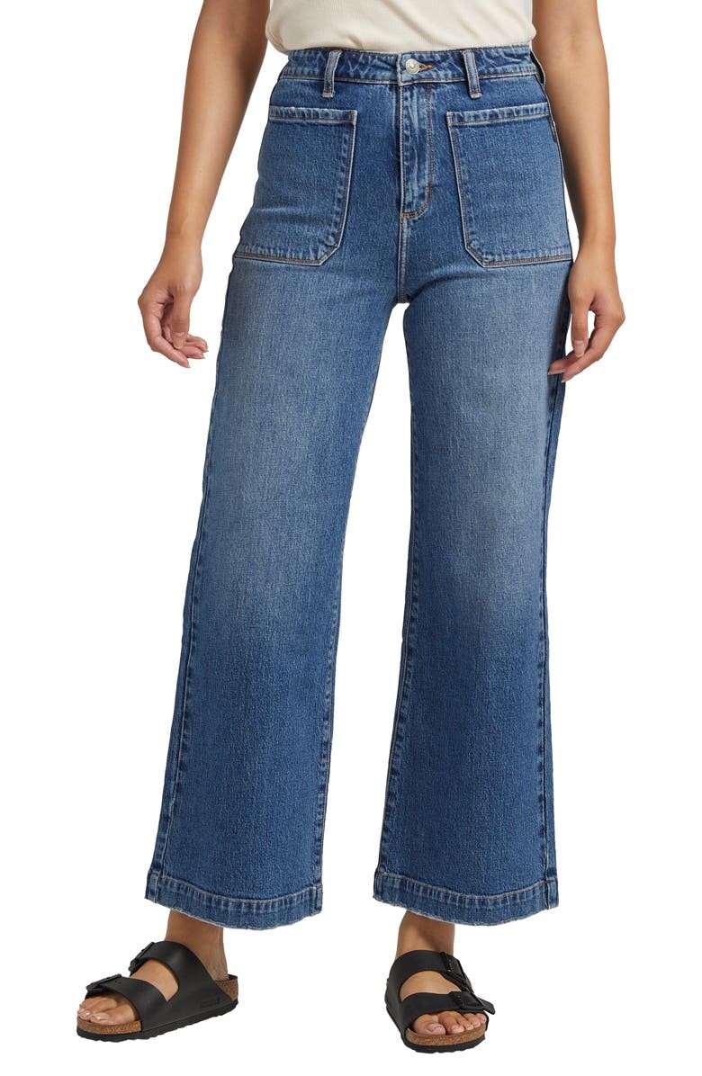 

Широкие джинсы с накладными карманами SILVER JEANS CO.