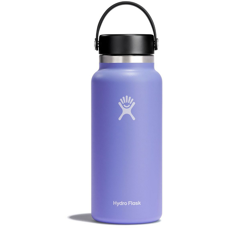 

Изолированная бутылка с гибкой крышкой Hydro Flask, фиолетовый