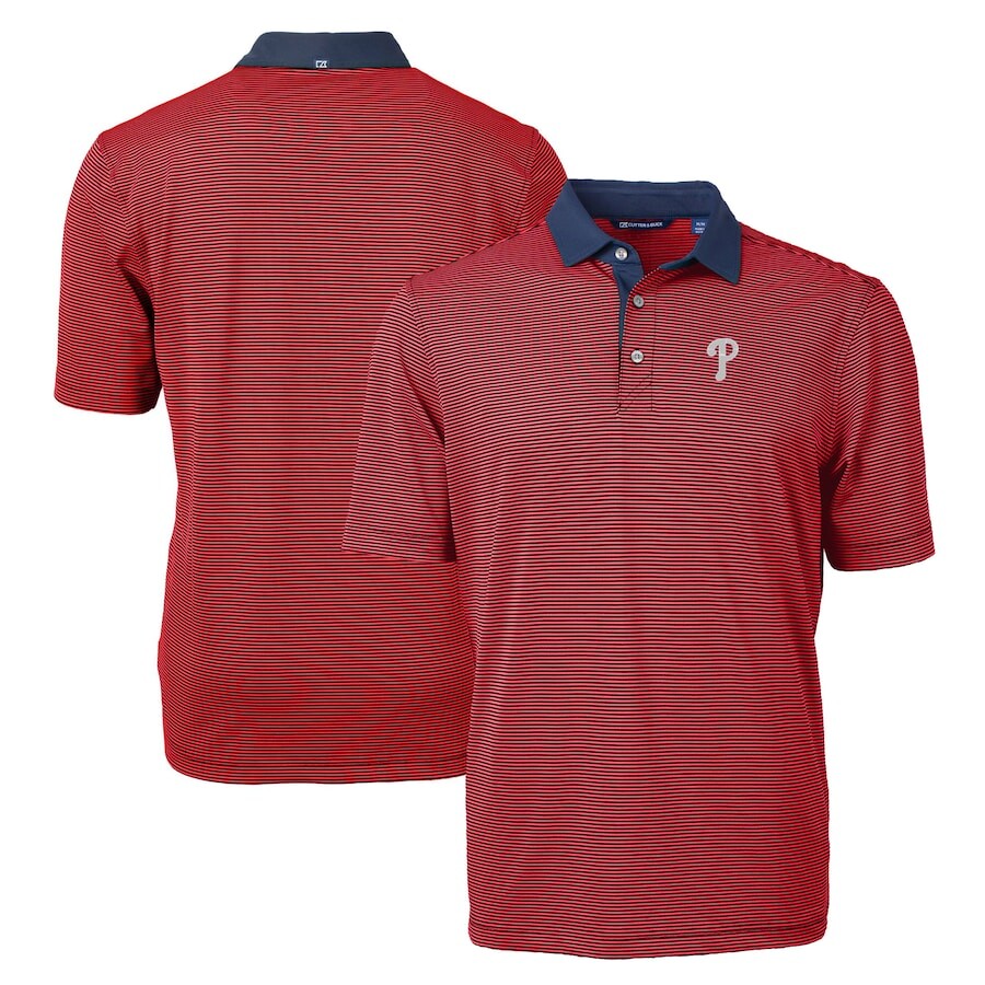 

Поло с коротким рукавом Cutter & Buck Philadelphia Phillies, красный