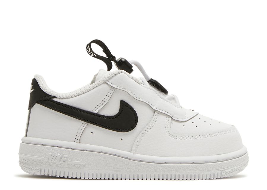 

Кроссовки Nike Force 1 Toggle TD, белый/черный