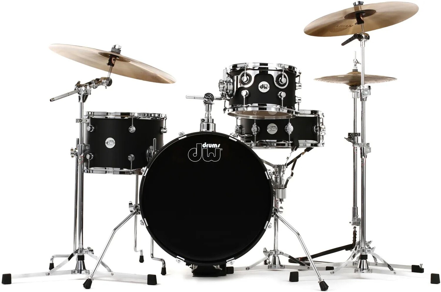 

DW DDLM1804BL Design Series Mini Pro, набор из 4 предметов — черный сатин