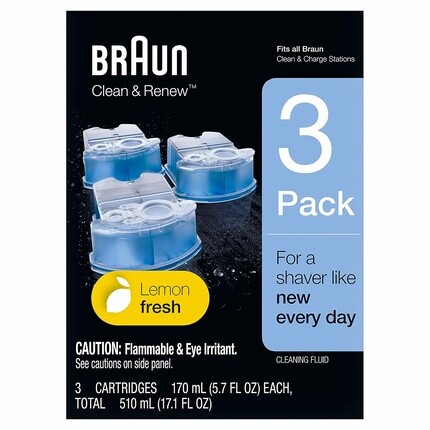 

Чистые, обновленные, заправленные картриджи, синие, 3 шт., Braun