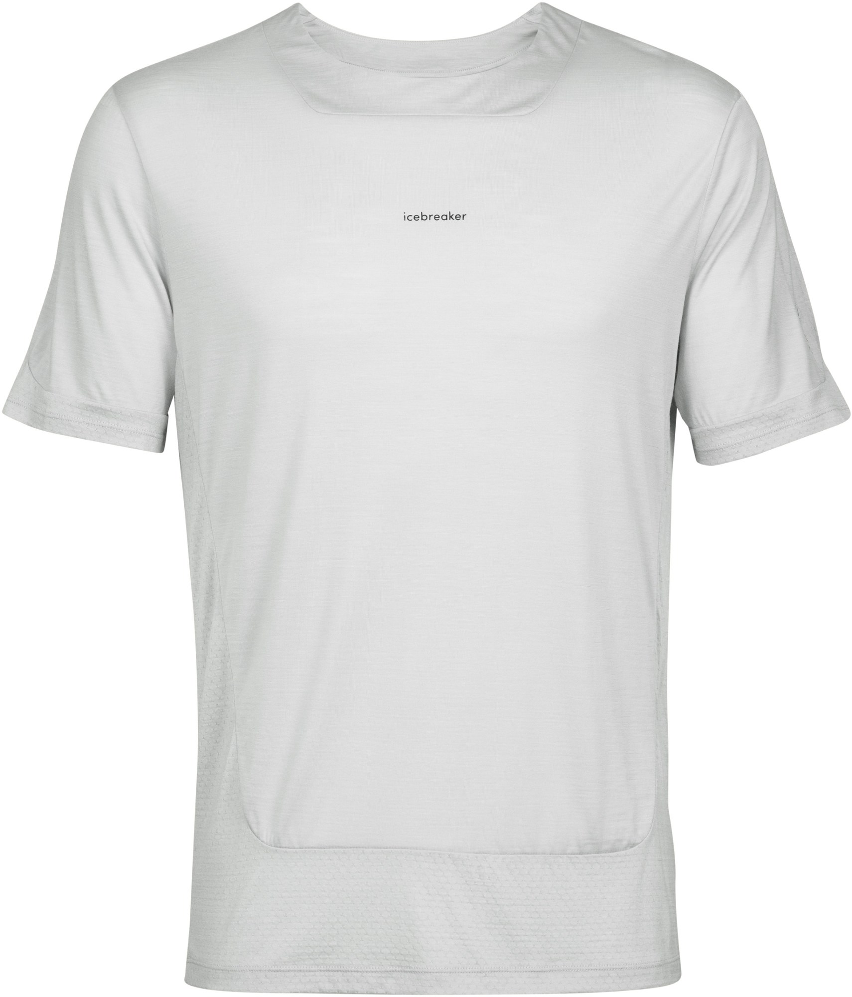 футболка без рукавов icebreaker zoneknit cropped geodetic серый Футболка ZoneKnit Merino – мужская Icebreaker, серый