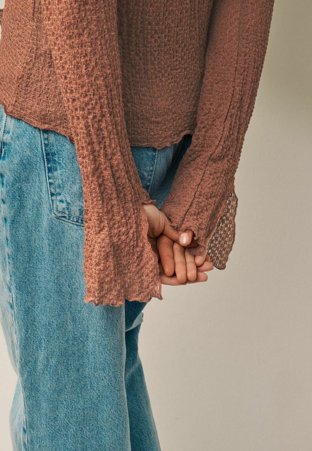 

Джемпер TEXTURED RUFFLE FRONT REGULAR FIT Next, розовый