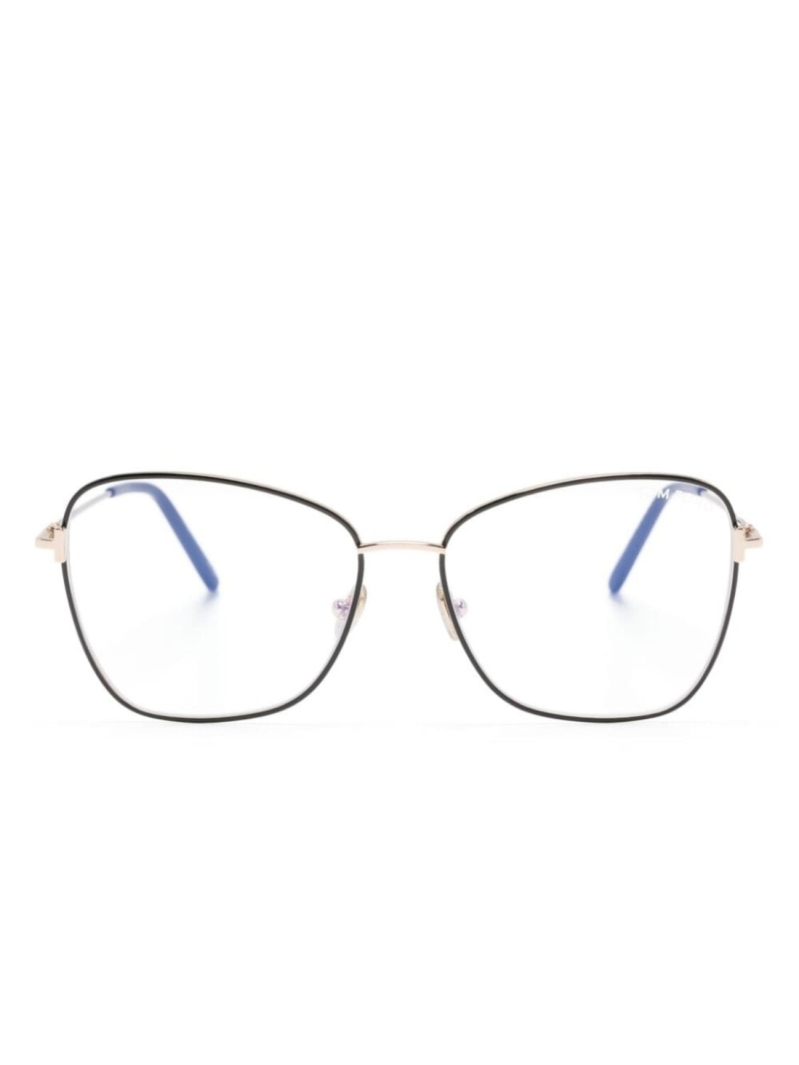 

TOM FORD Eyewear очки в оправе 'бабочка', золотой