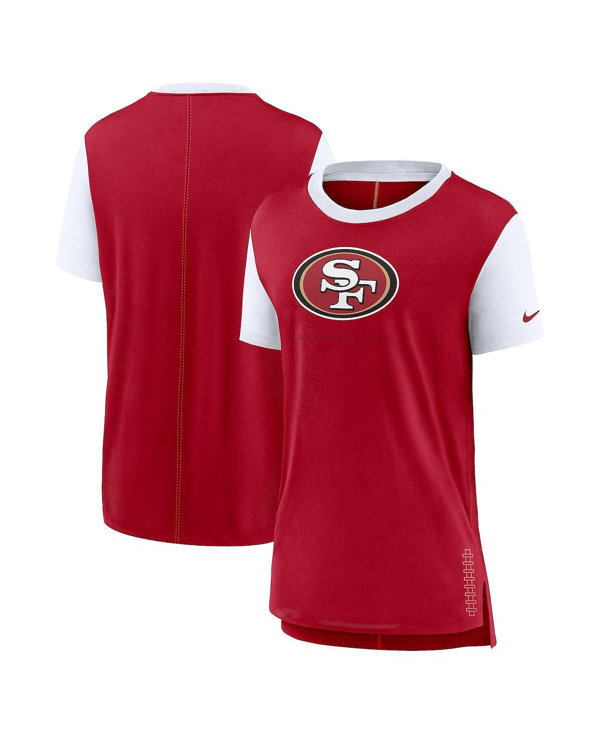 

Женская футболка Scarlet San Francisco 49ers Team Nike