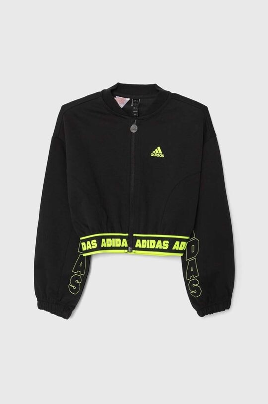 

Детская толстовка JG D CROP BMBER adidas, черный