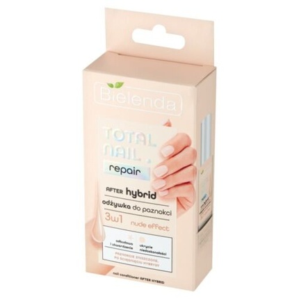 

Кондиционер для ногтей Total Nail Repair Hybrid 3в1, 10 мл, Bielenda