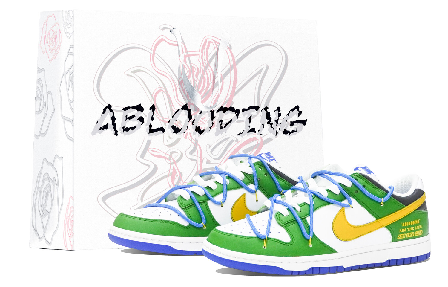 

Мужские кроссовки для скейтбординга Nike Dunk, green