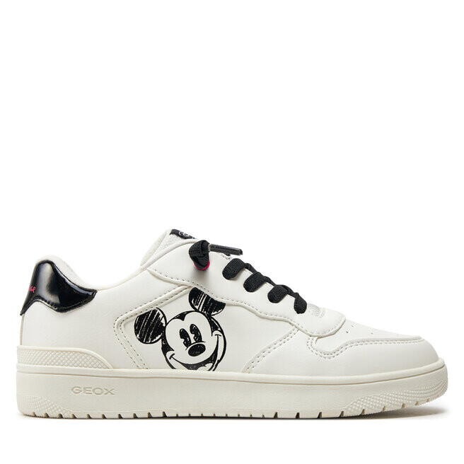 

Кроссовки Geox J Washiba Girl J45HXE 000BC C0404 D White/Black, белый