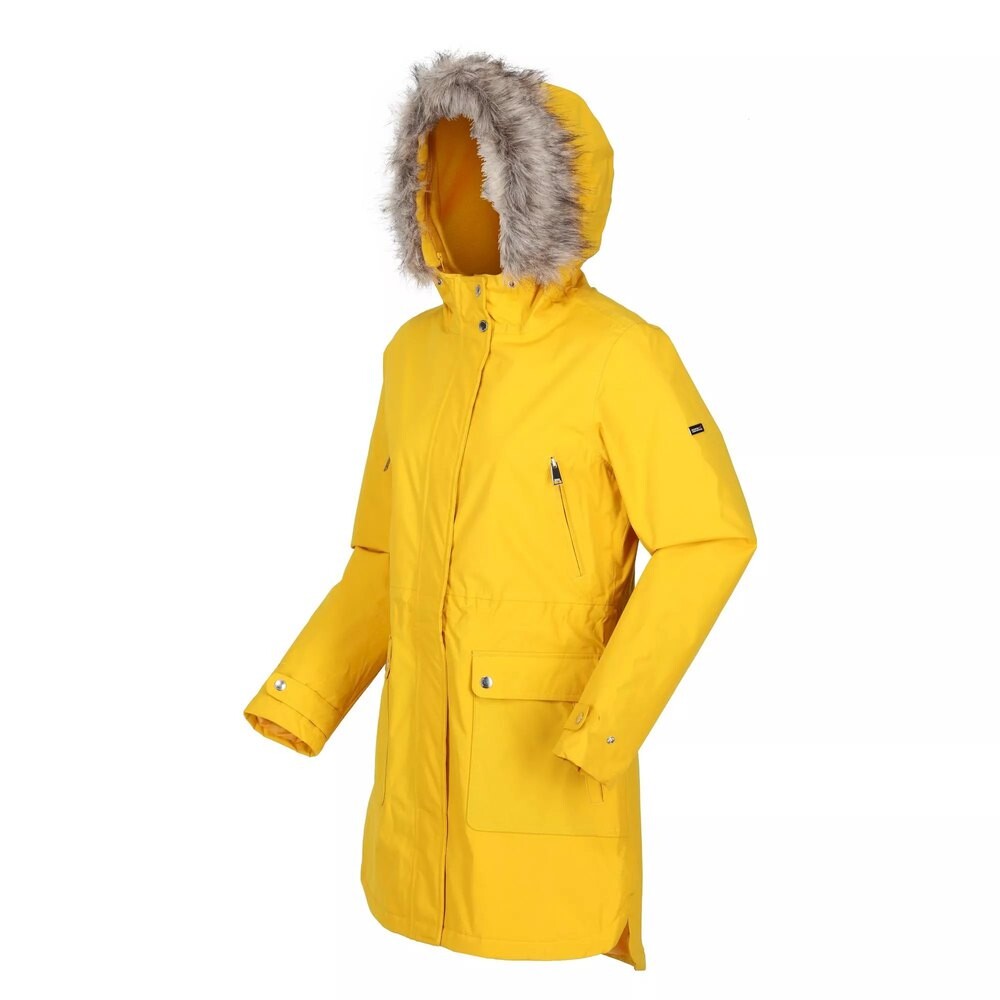 

Парка Regatta Sabinka Faux Fur Trim, желтый