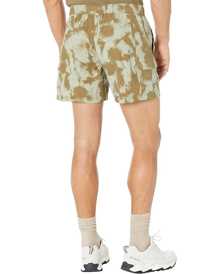

Шорты The North Face Printed Class V 5" Belted Shorts, цвет Military Olive Retro Dye Print