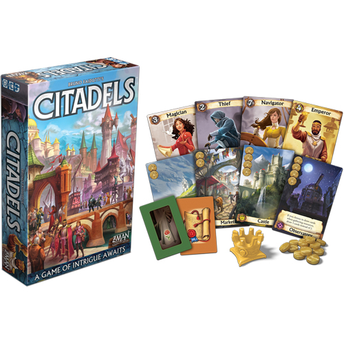 Настольная игра Citadels Revised Edition Z-Man Games