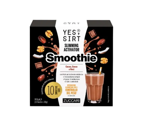 

Yes Sirt Smoothie Coconut Coconut Walnuts 10x30 г - Контроль веса Zuccari