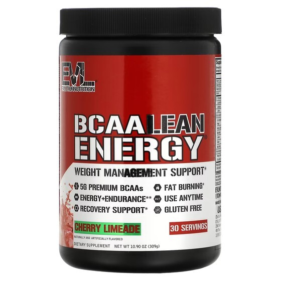 

Пищевая добавка EVLution Nutrition BCAA LEAN ENERGY поддержка контроля веса