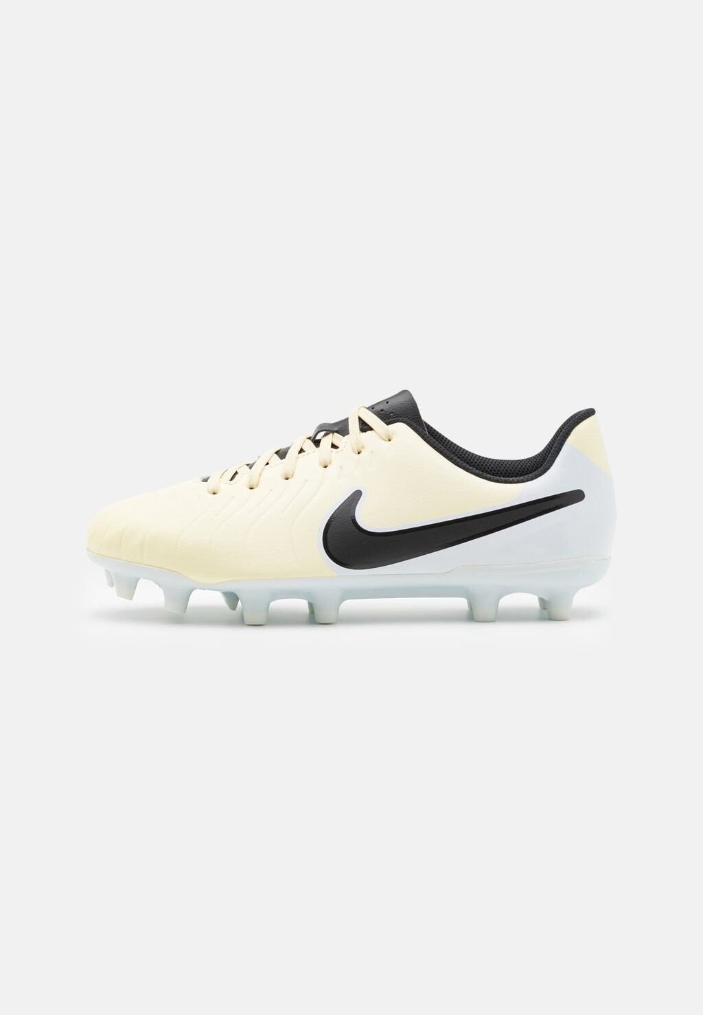 

бутсы с шипами Jr Legend 10 Club Fg/Mg Unisex Nike, цвет lemonade/black/metallic gold coin