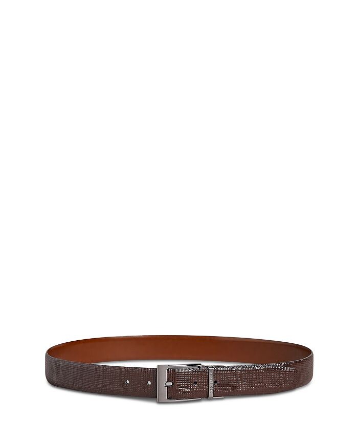 

Двусторонний кожаный ремень Twin Cross Hatch Ted Baker