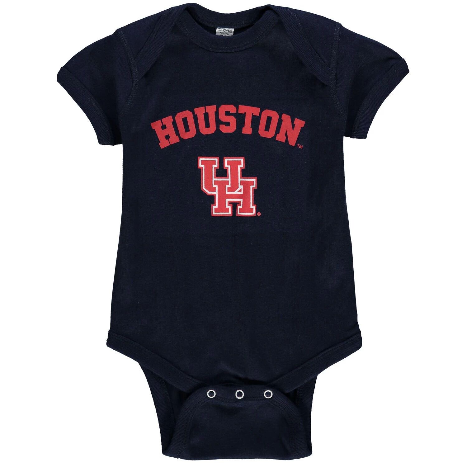 

Темно-синее боди с аркой и логотипом для новорожденных и младенцев Houston Cougars Unbranded