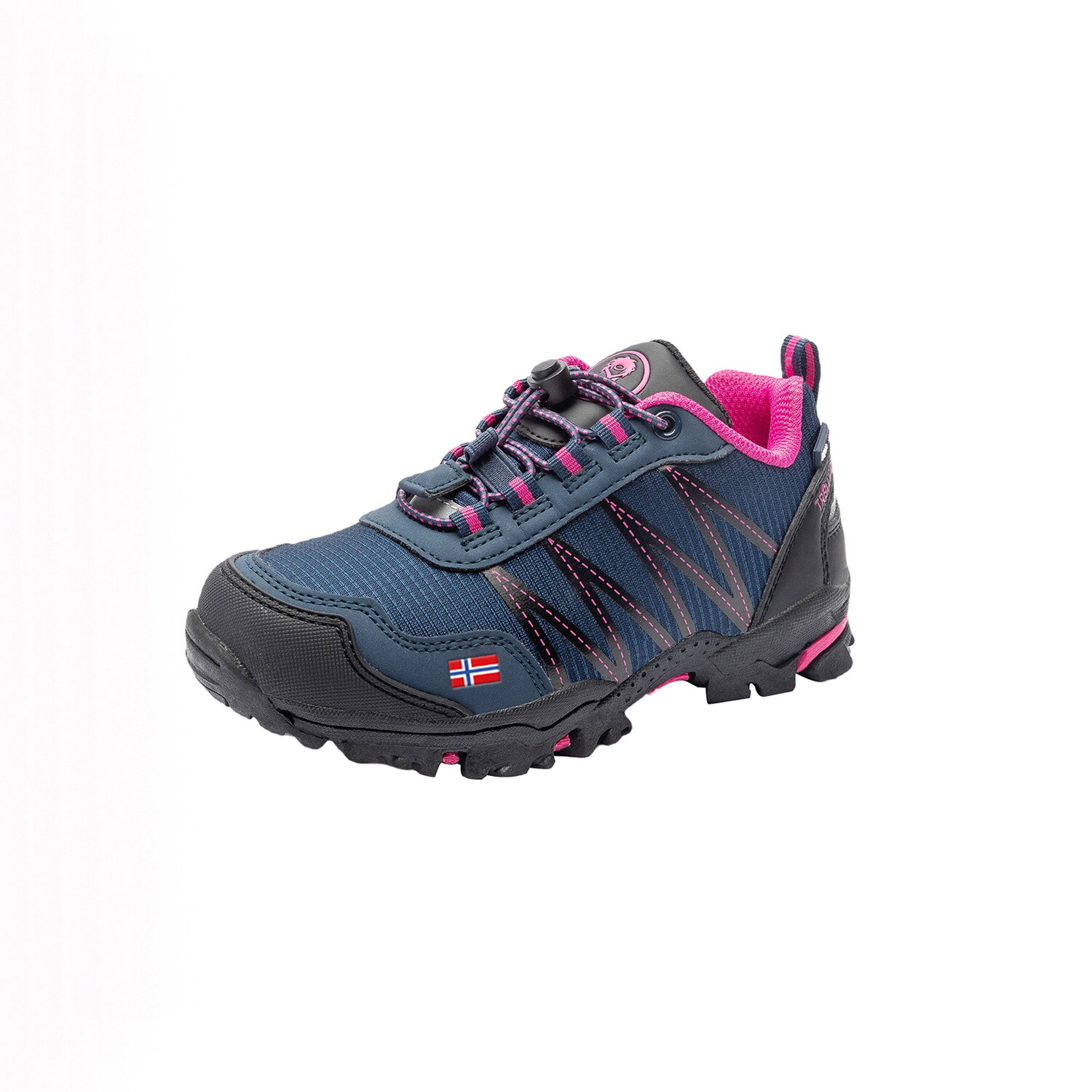 

Кроссовки Trollkids wasserdichte niedrig Trolltunga, цвет Marineblau / Magenta