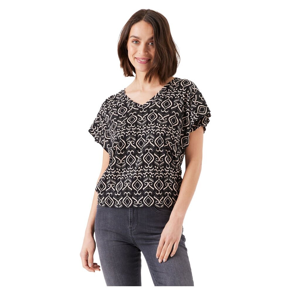 

Футболка Garcia H30203 Short Sleeve V Neck, черный