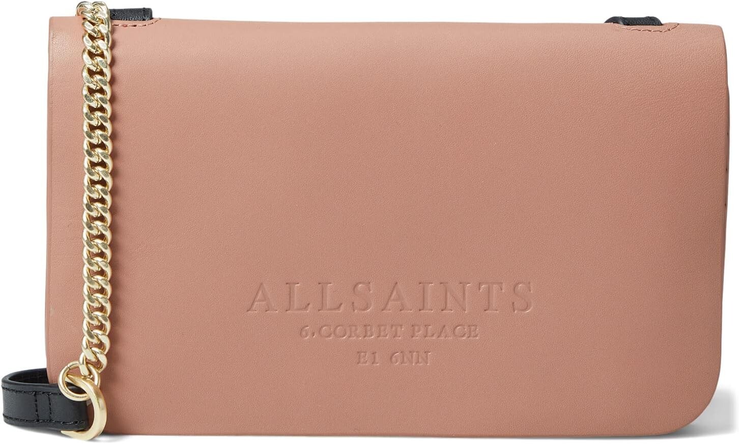 

Сумка Ludivine Crossbody AllSaints, цвет Terracotta Pink