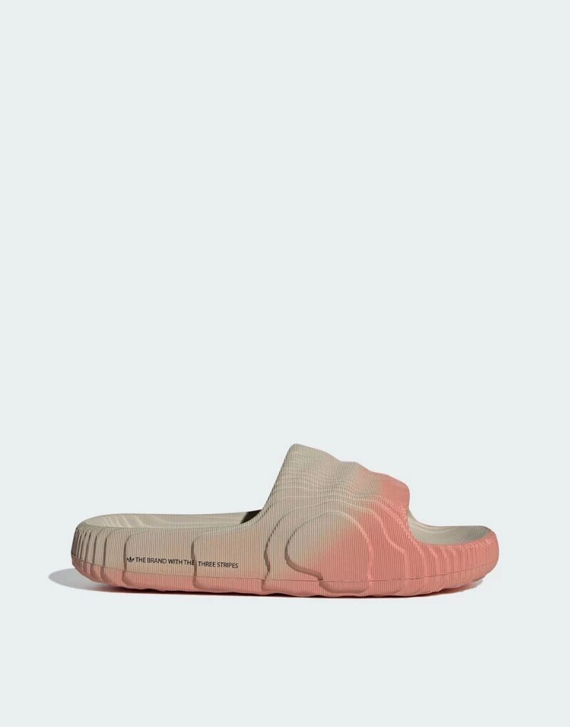 Коричневые шлепанцы adidas Adilette 22 adidas Originals