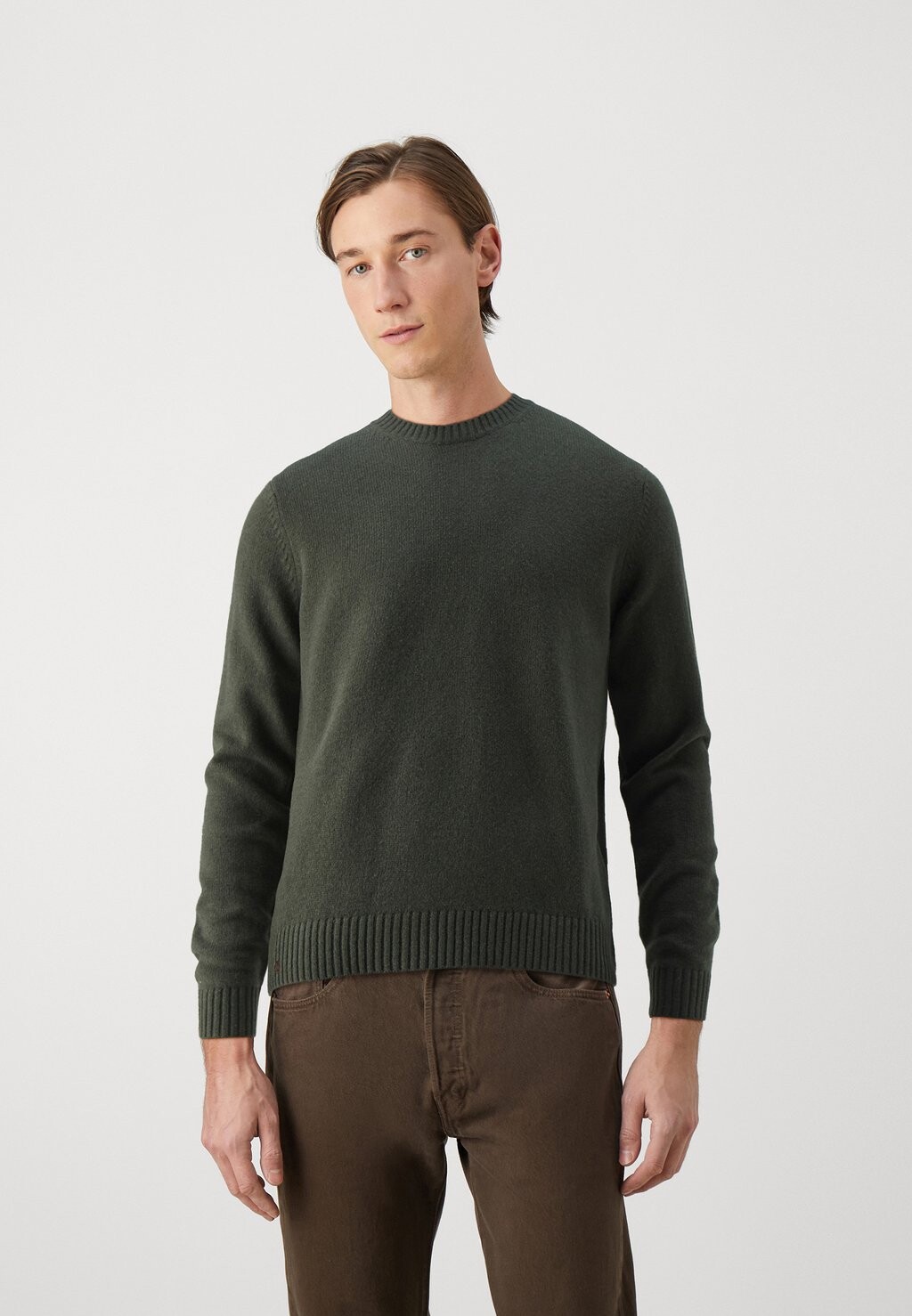 

Свитер Sylli Crew Neck Samsøe Samsøe, цвет climbing ivy
