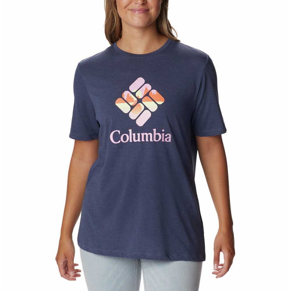 

Футболка Columbia Bluebird Day Relaxed Crew, синий
