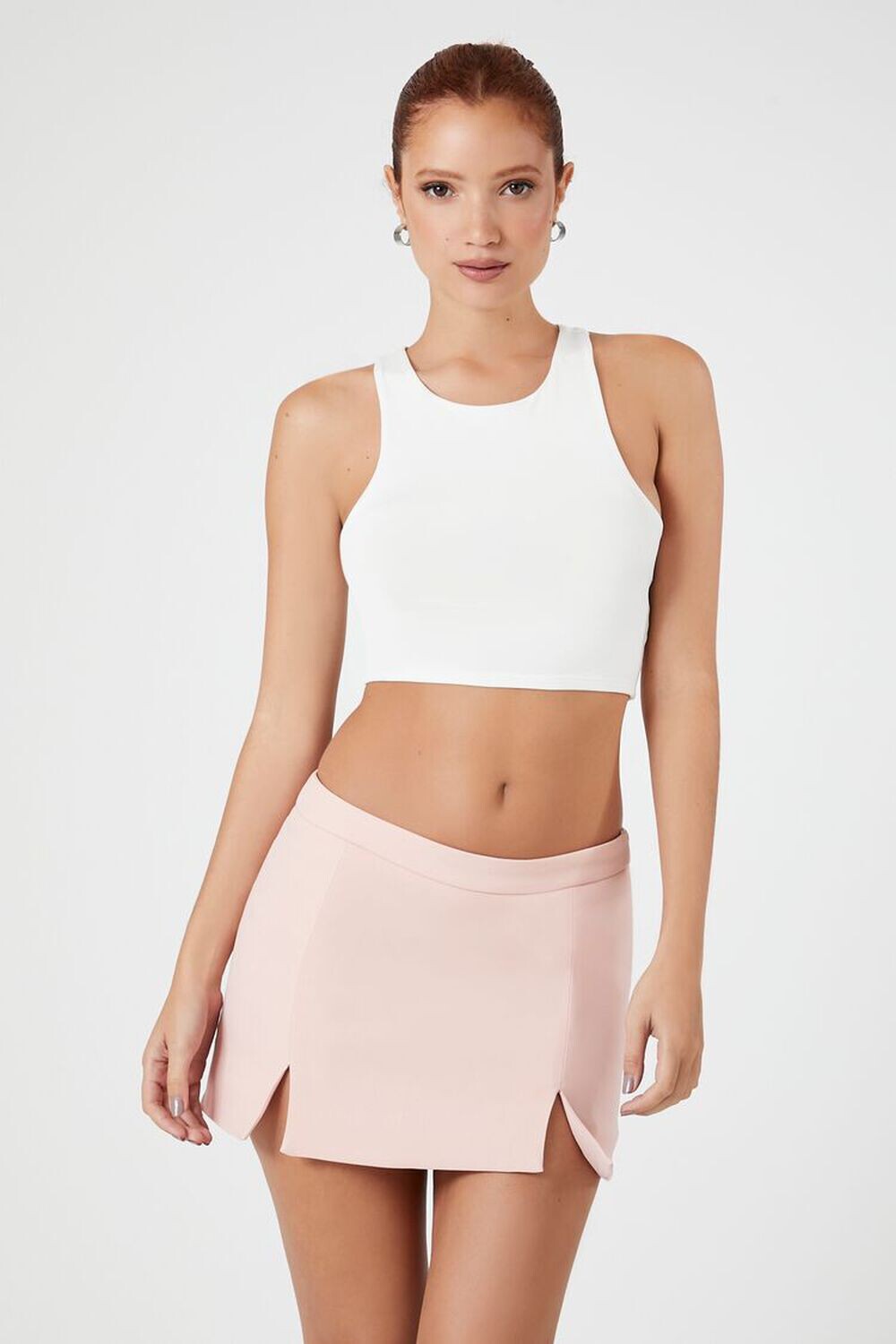 

Мини-юбка трапеции с M-разрезом Forever 21