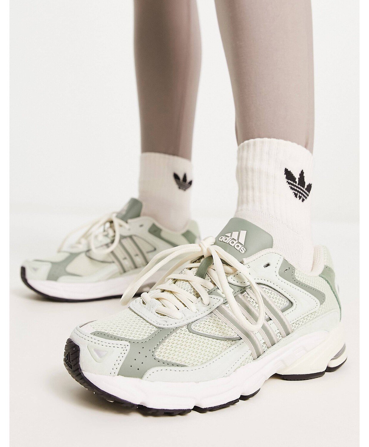 

Мятно-зеленые кроссовки adidas Originals Response CL